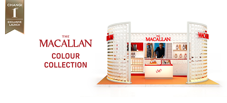 Changi 1st: Macallan Colour Collection Pop- up | Changi Airport Singapore